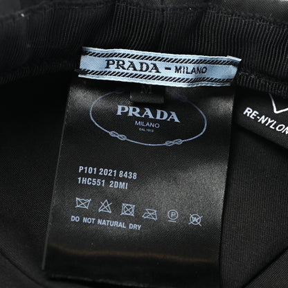 Prada Re-Nylon Newsboy Hat M Black 8 of 9