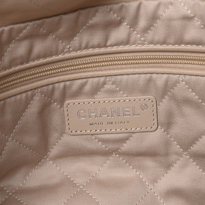 Chanel Shiny Calfskin Quilted Small Chanel 22 Ecru 7 of 11