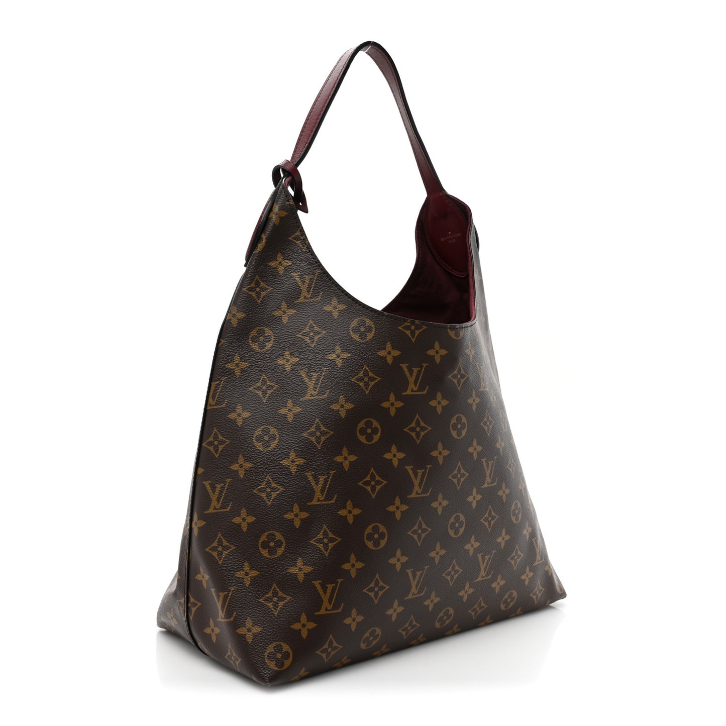 Monogram Flower Hobo Bordeaux