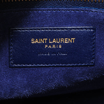 Saint Laurent Calfskin Small Sac De Jour New Marine 6 of 7