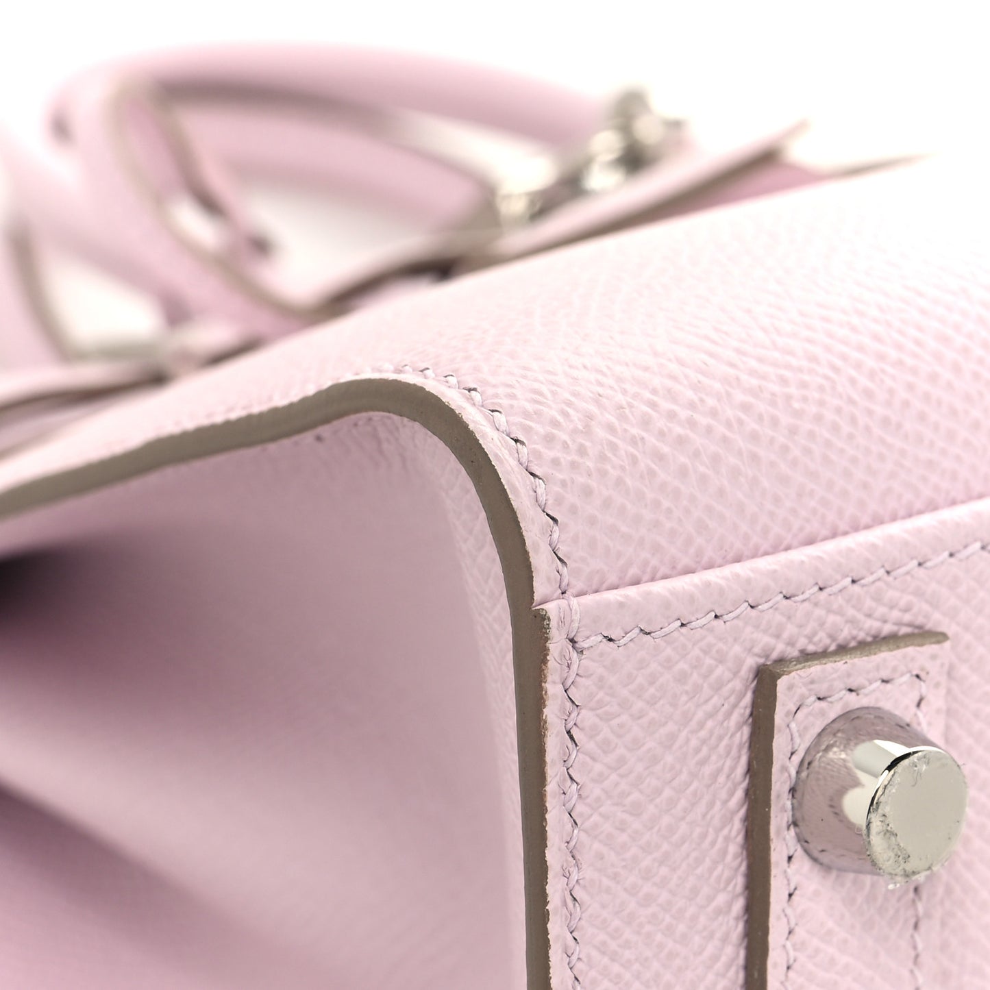 Epsom Birkin Sellier 25 Mauve Pale