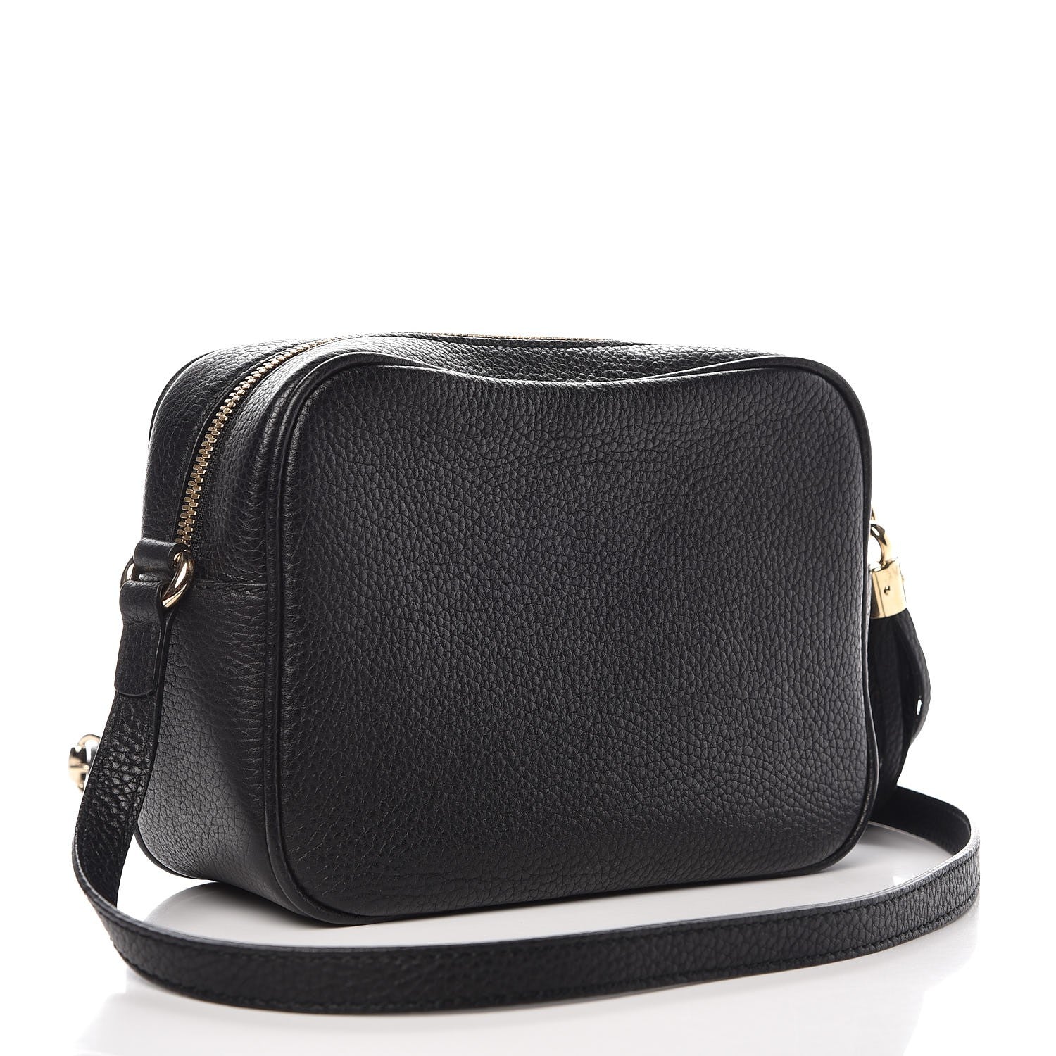 Gucci Pebbled Calfskin Small Soho Disco Bag Black 3 of 8