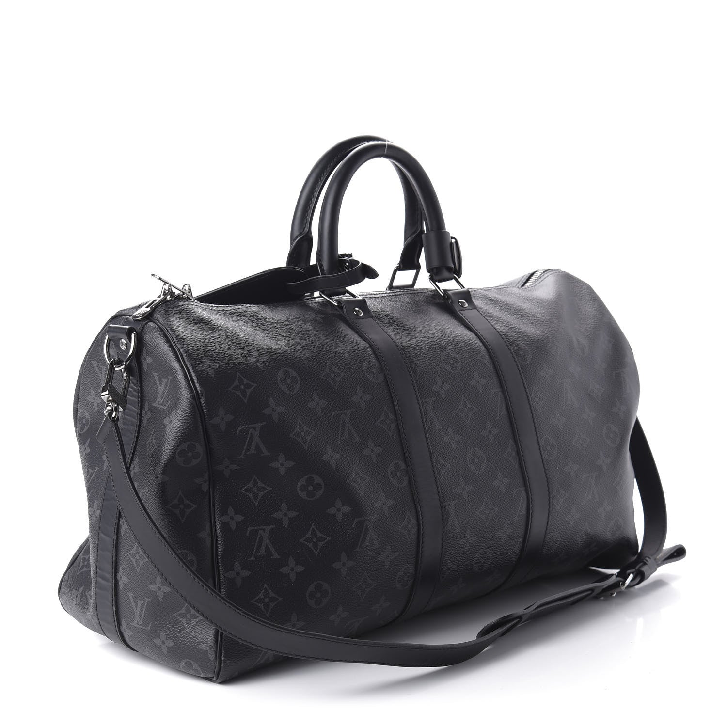 Louis Vuitton Monogram Eclipse Keepall Bandouliere 45 1 of 9