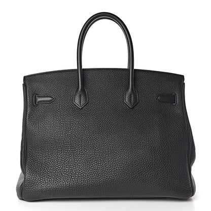 Hermes Togo Birkin 35 Black 4 of 38
