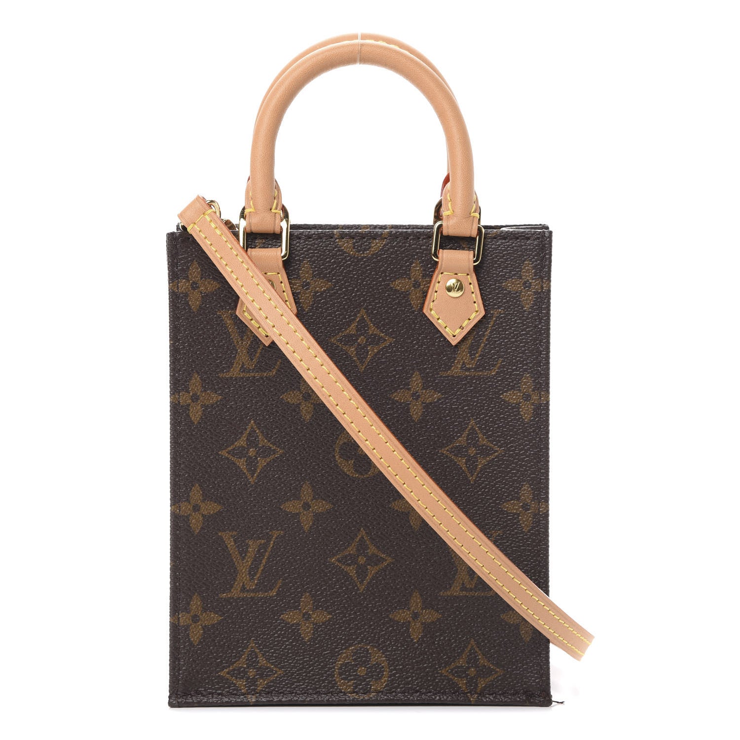 Louis Vuitton Monogram Petit Sac Plat 1 of 11