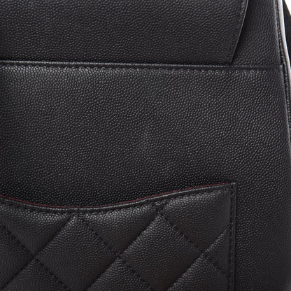 Chanel Caviar Quilted Business Affinity Backpack Black 8 of 10