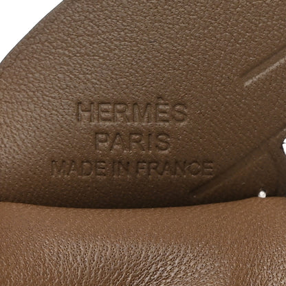 Hermes Milo Lambskin Grigri Rodeo Pegase Horse Bag Charm PM Etoupe 3 of 6