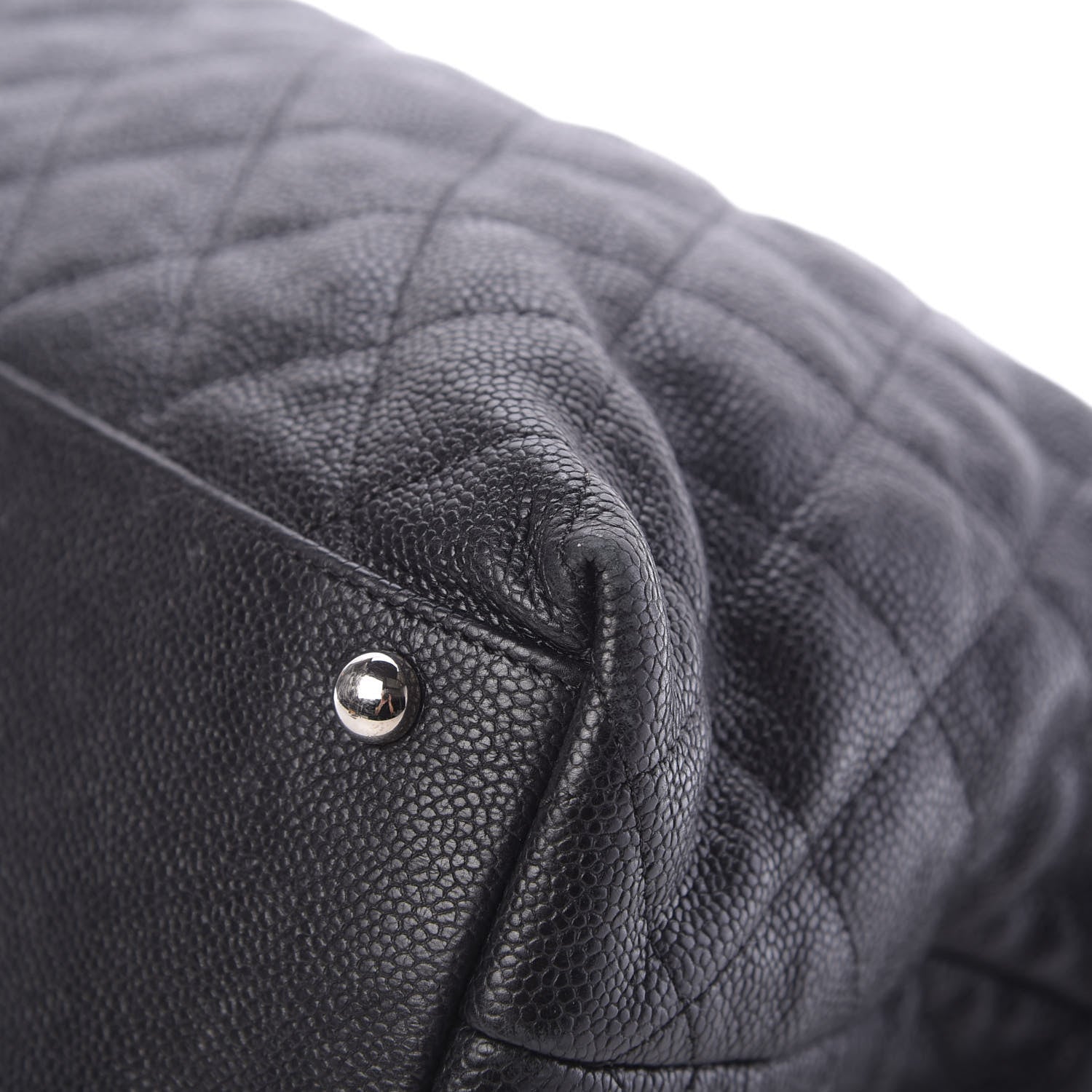 Chanel Caviar Quilted French Riviera Hobo Black 9 of 13