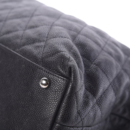 Chanel Caviar Quilted French Riviera Hobo Black 9 of 13
