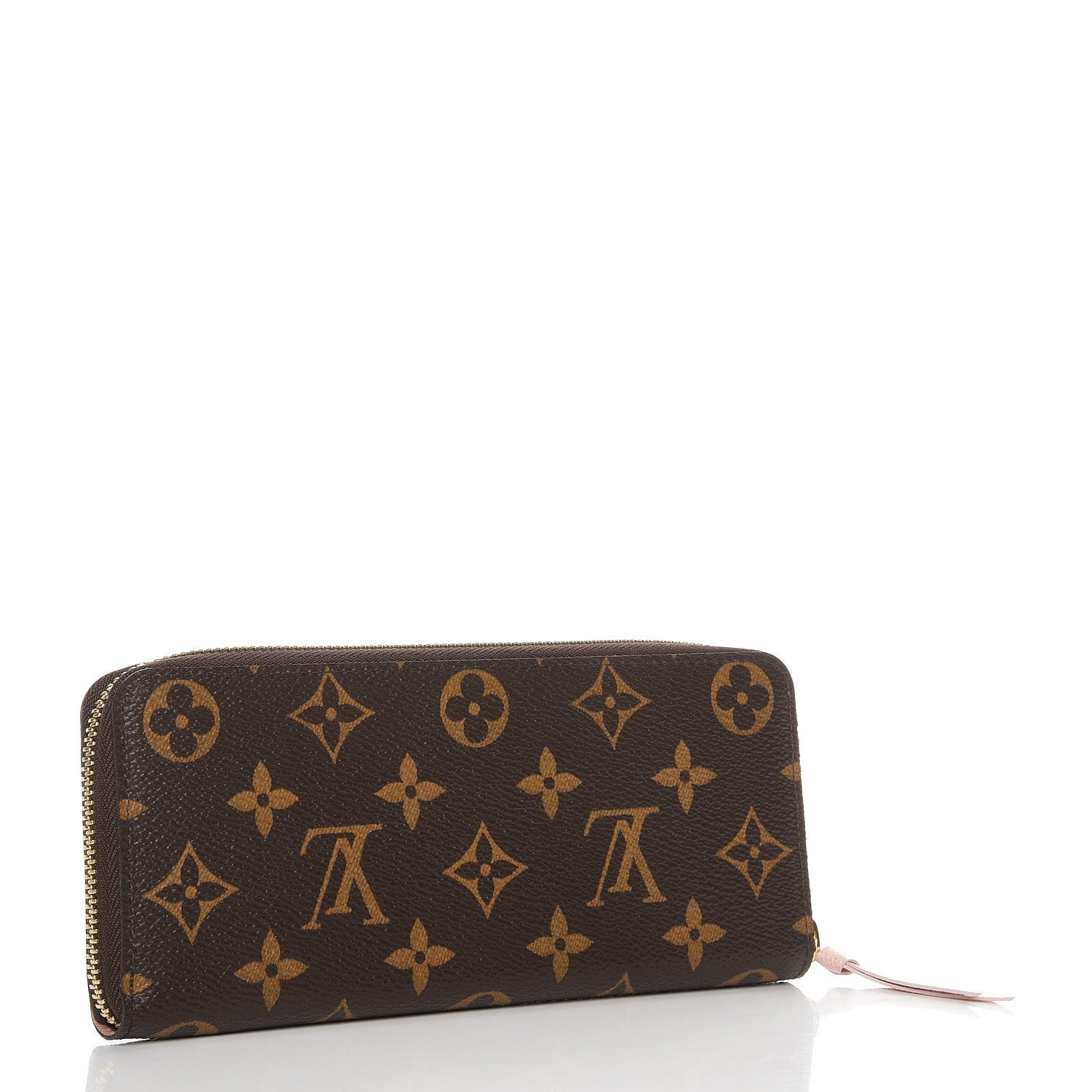 Louis Vuitton Monogram Clemence Wallet Rose Ballerine 3 of 8