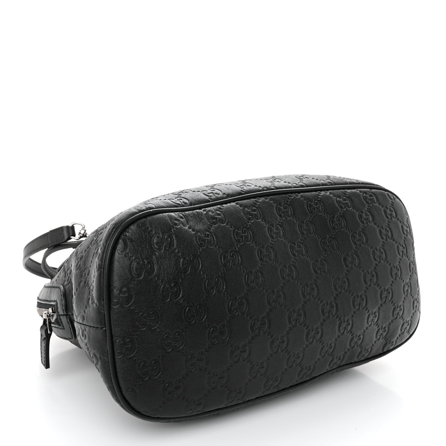 Gucci Guccissima Medium Dome Bag Black 4 of 10