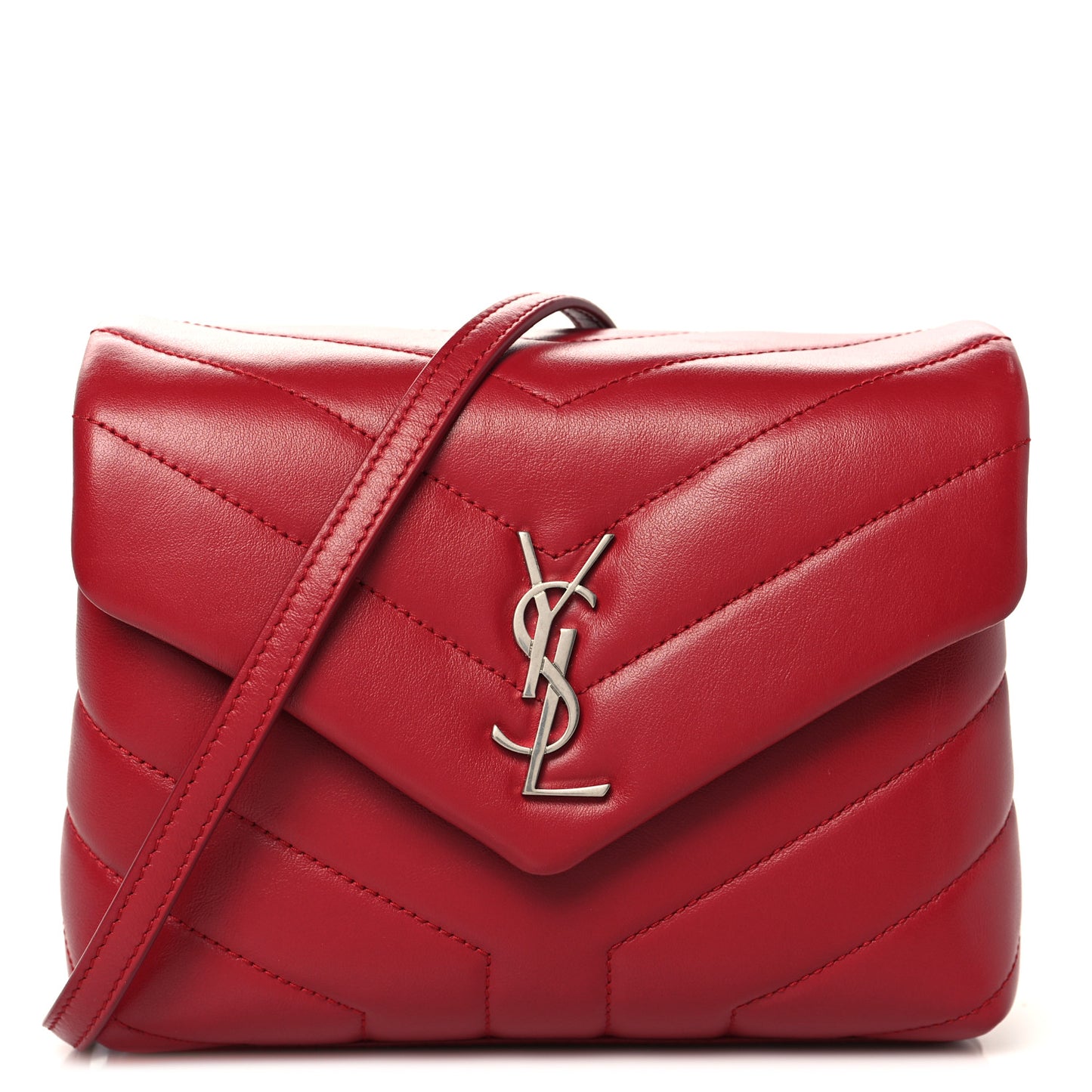 Calfskin Y Quilted Monogram Toy Loulou Crossbody Bag New Lipstick