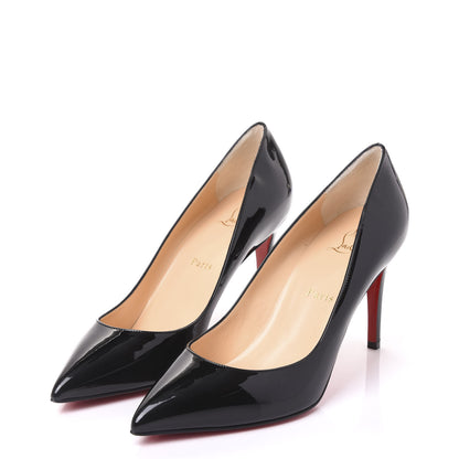 Christian Louboutin Patent Pigalle 85 Pumps 39 Black 2 of 8