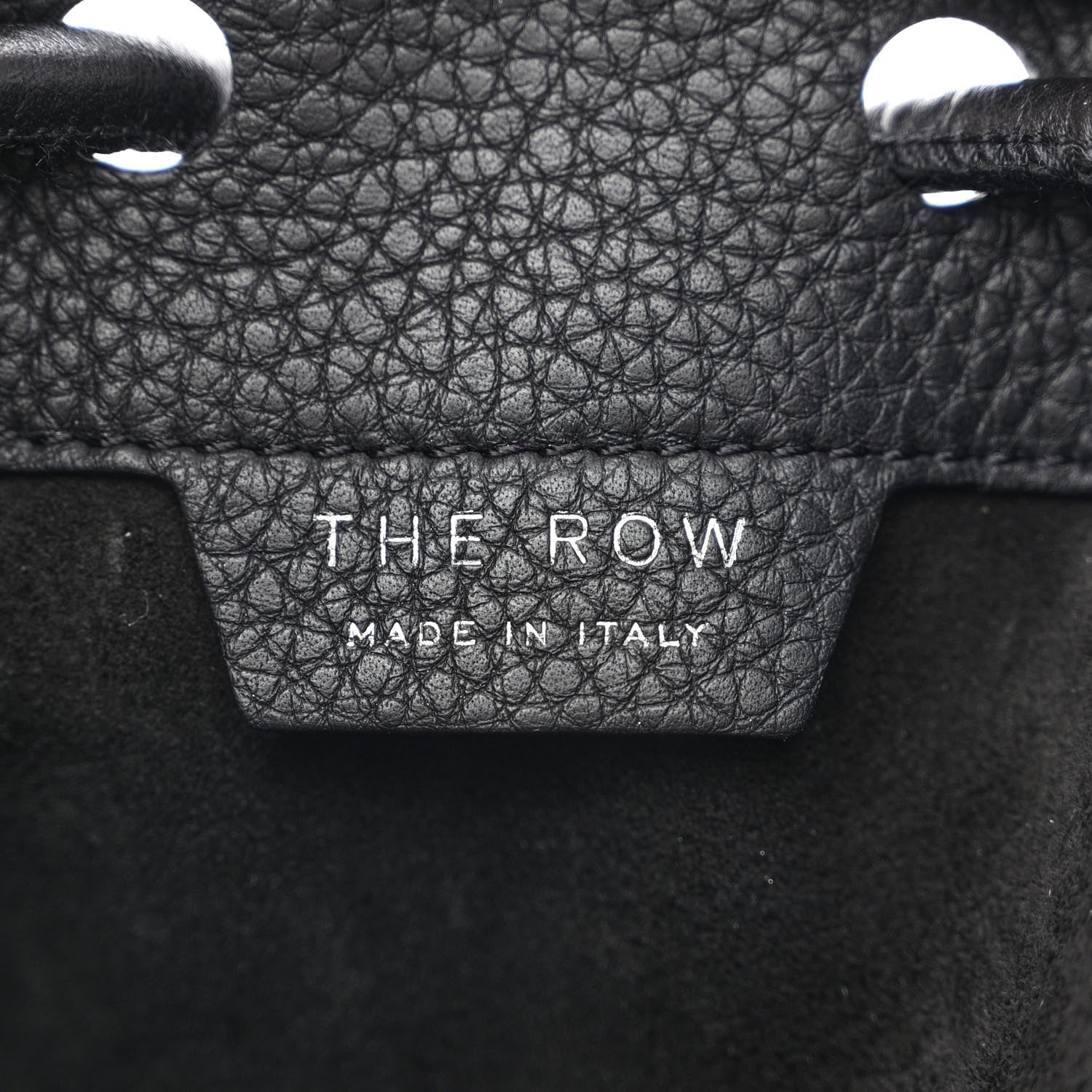 The Row Grained Calfskin Massimo Backpack Black 6 of 9