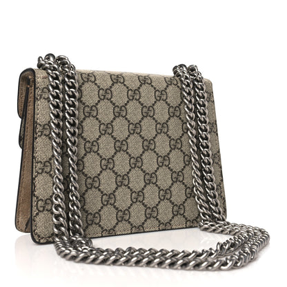 Gucci GG Supreme Monogram Mini Dionysus Shoulder Bag Taupe 3 of 11