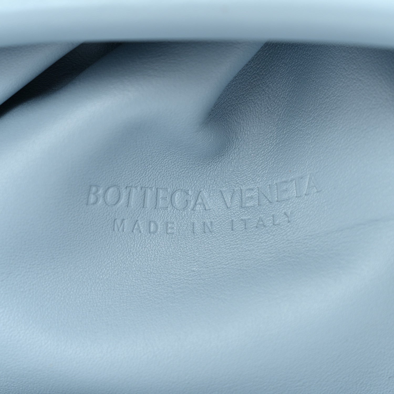 Bottega Veneta Smooth Butter Calf The Pouch Oversized Clutch Ice 6 of 9