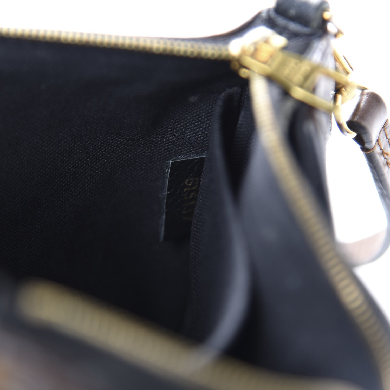 Louis Vuitton Monogram Pallas Clutch Black 11 of 12