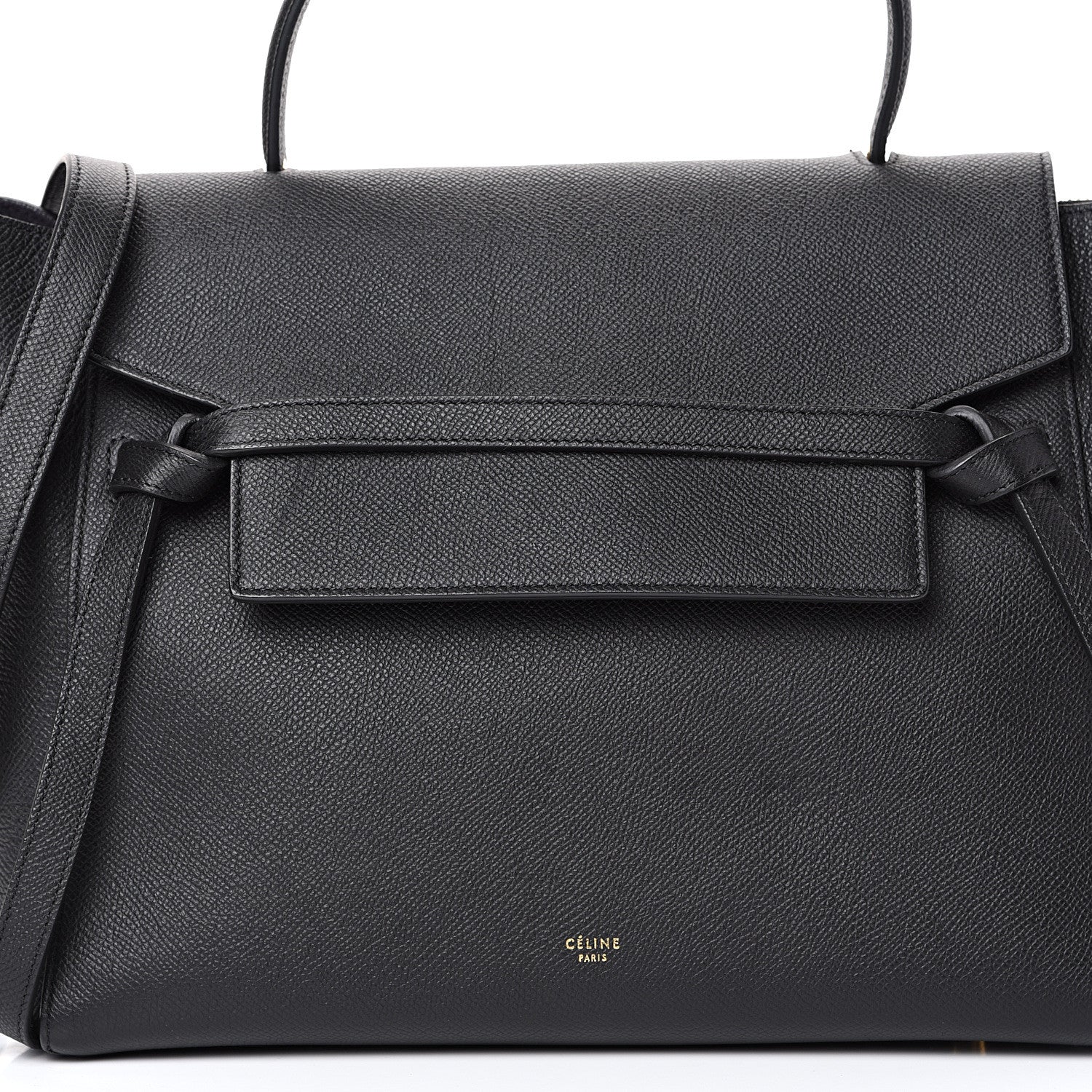Celine Grained Calfskin Mini Belt Bag Black 8 of 10