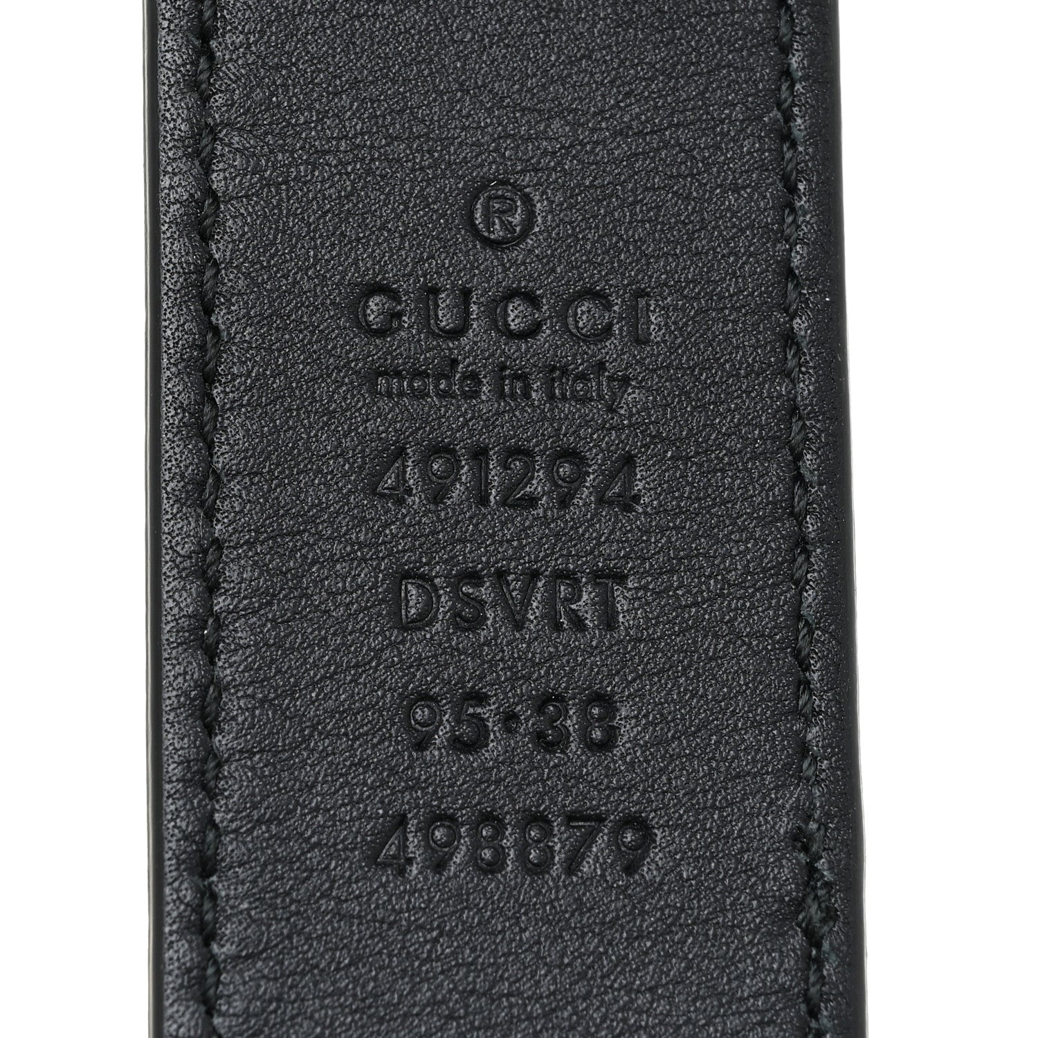 Gucci Calfskin Matelasse GG Marmont Belt Bag 95 38 Black 11 of 13