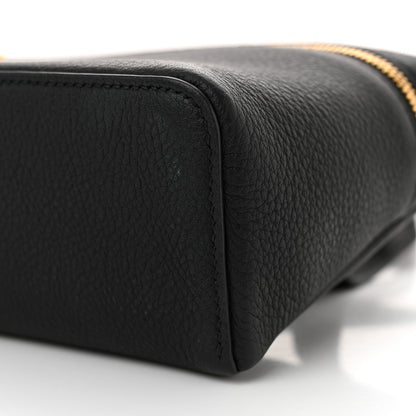 Loro Piana Grained Calfskin L19 Extra Pocket Pouch Black 9 of 10