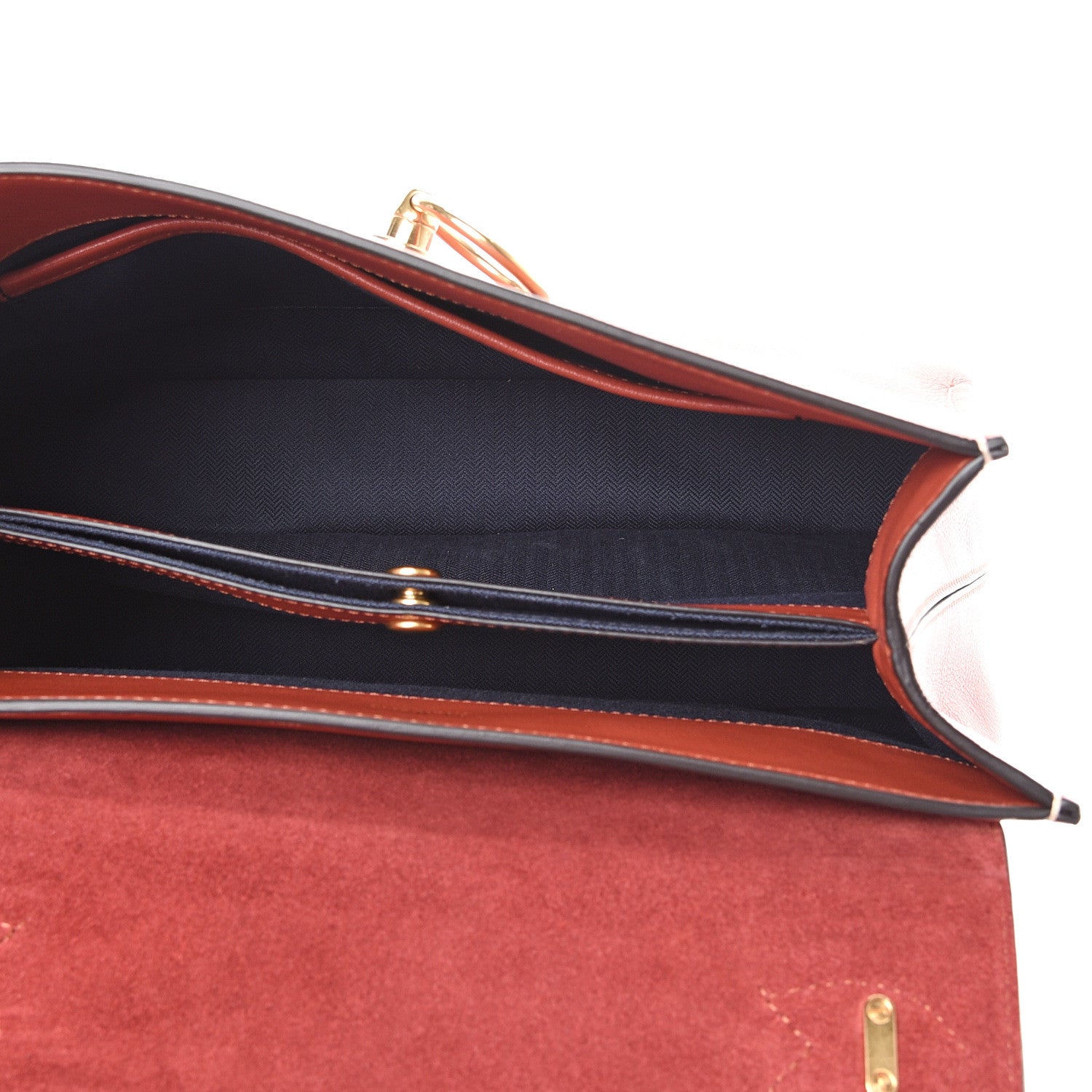 Mulberry Silky Calfskin Small Seaton Rust 4 of 12