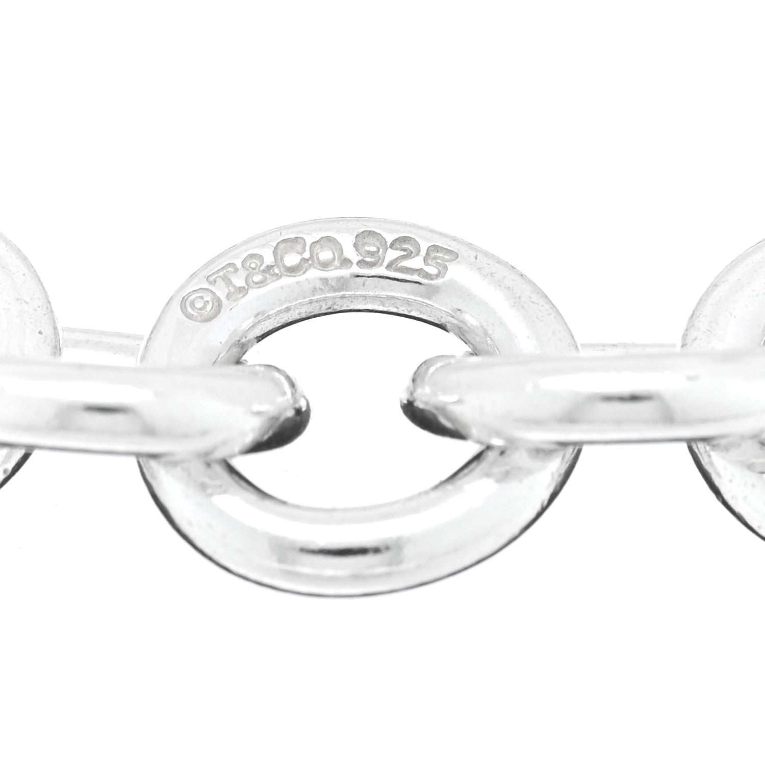 Tiffany Sterling Silver 1837 Circle Clasp Bracelet 3 of 3