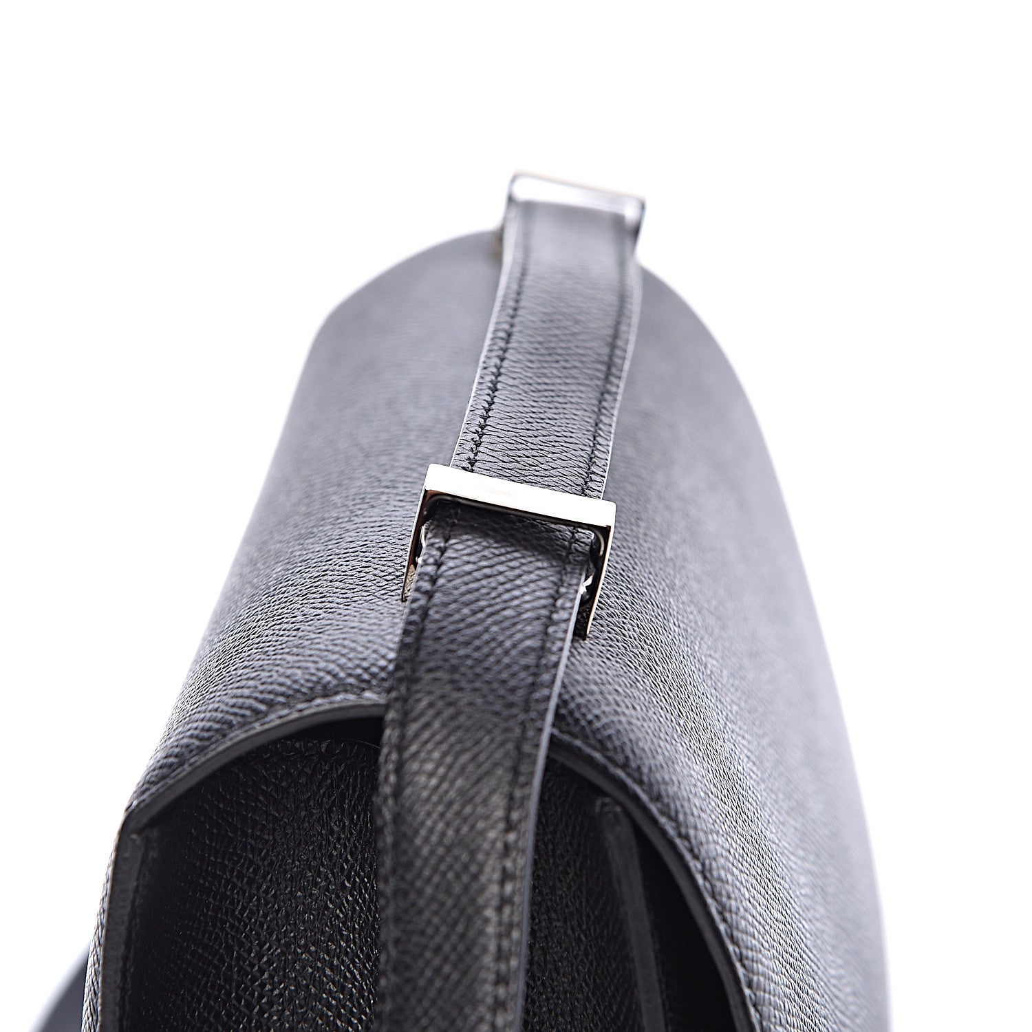 Hermes Epsom Enamel Constance 24 Black Bleu Saint Cyr 13 of 27