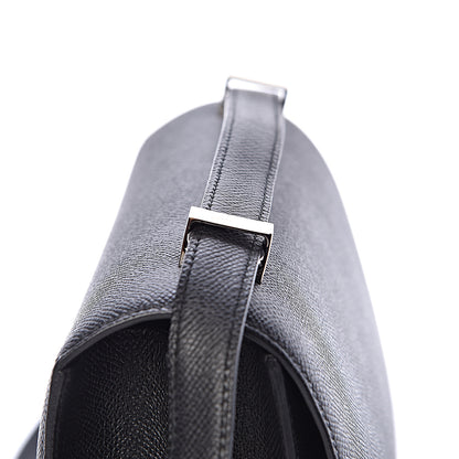 Hermes Epsom Enamel Constance 24 Black Bleu Saint Cyr 13 of 27