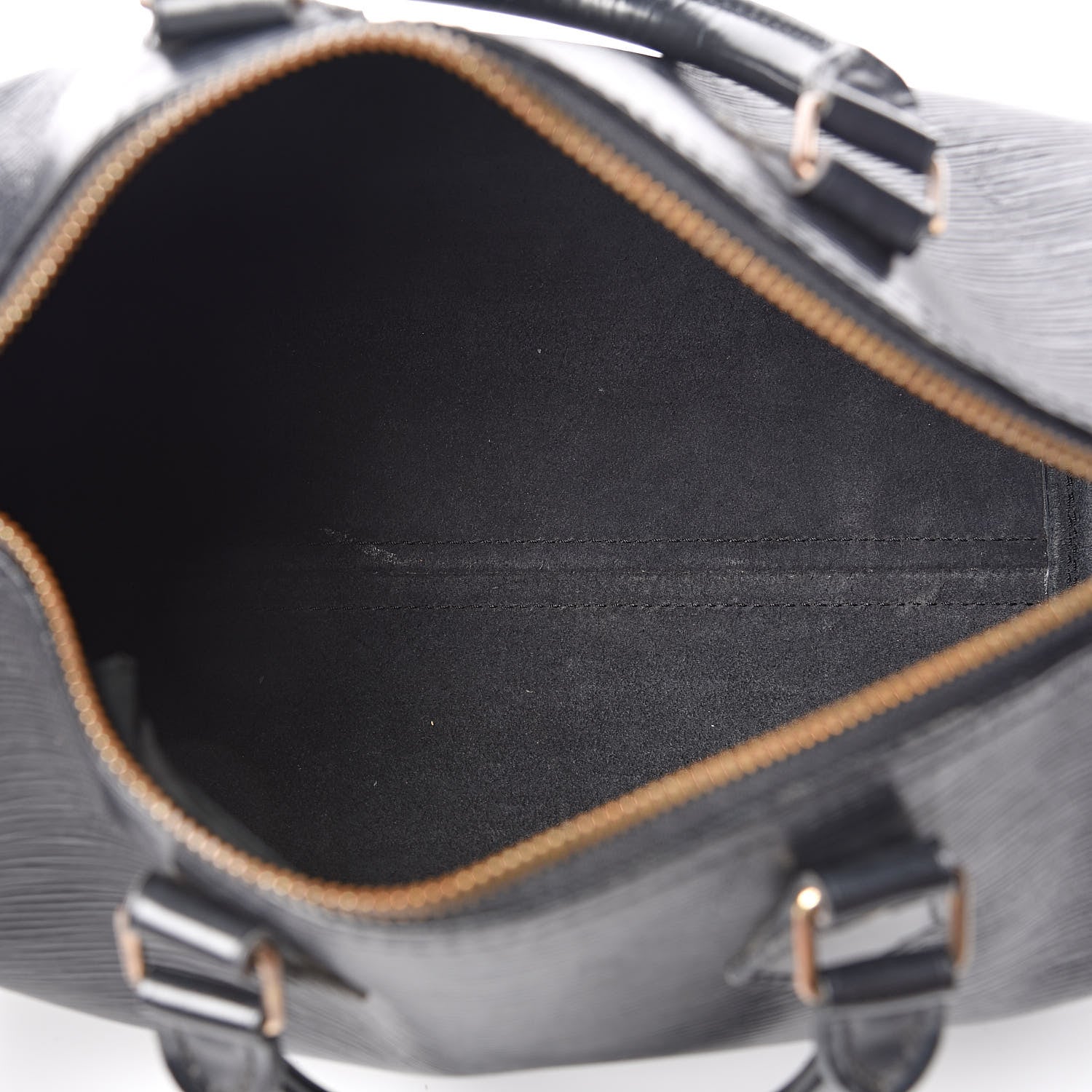 Louis Vuitton Epi Speedy 25 Black 5 of 15