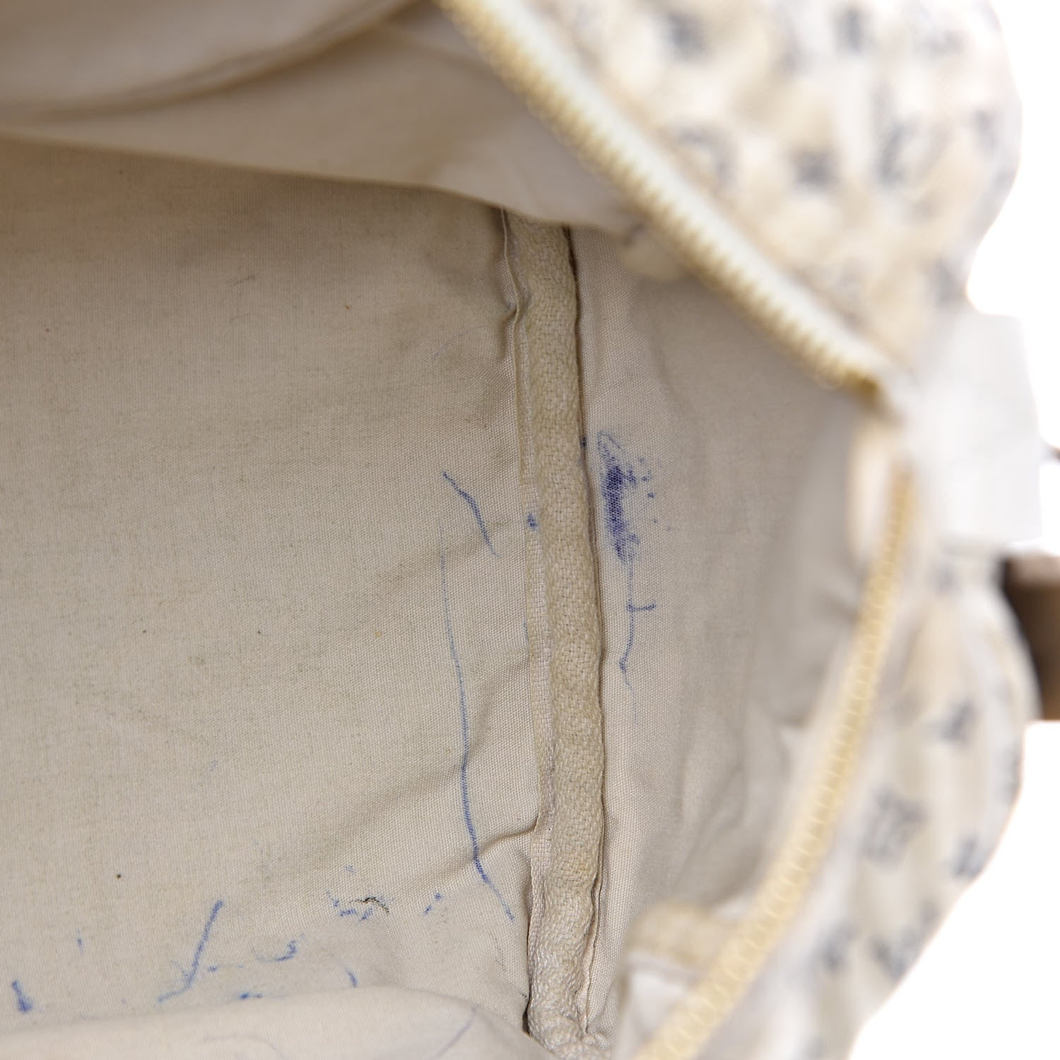 Louis Vuitton Mini Lin Croisette Speedy 30 Blue 14 of 15