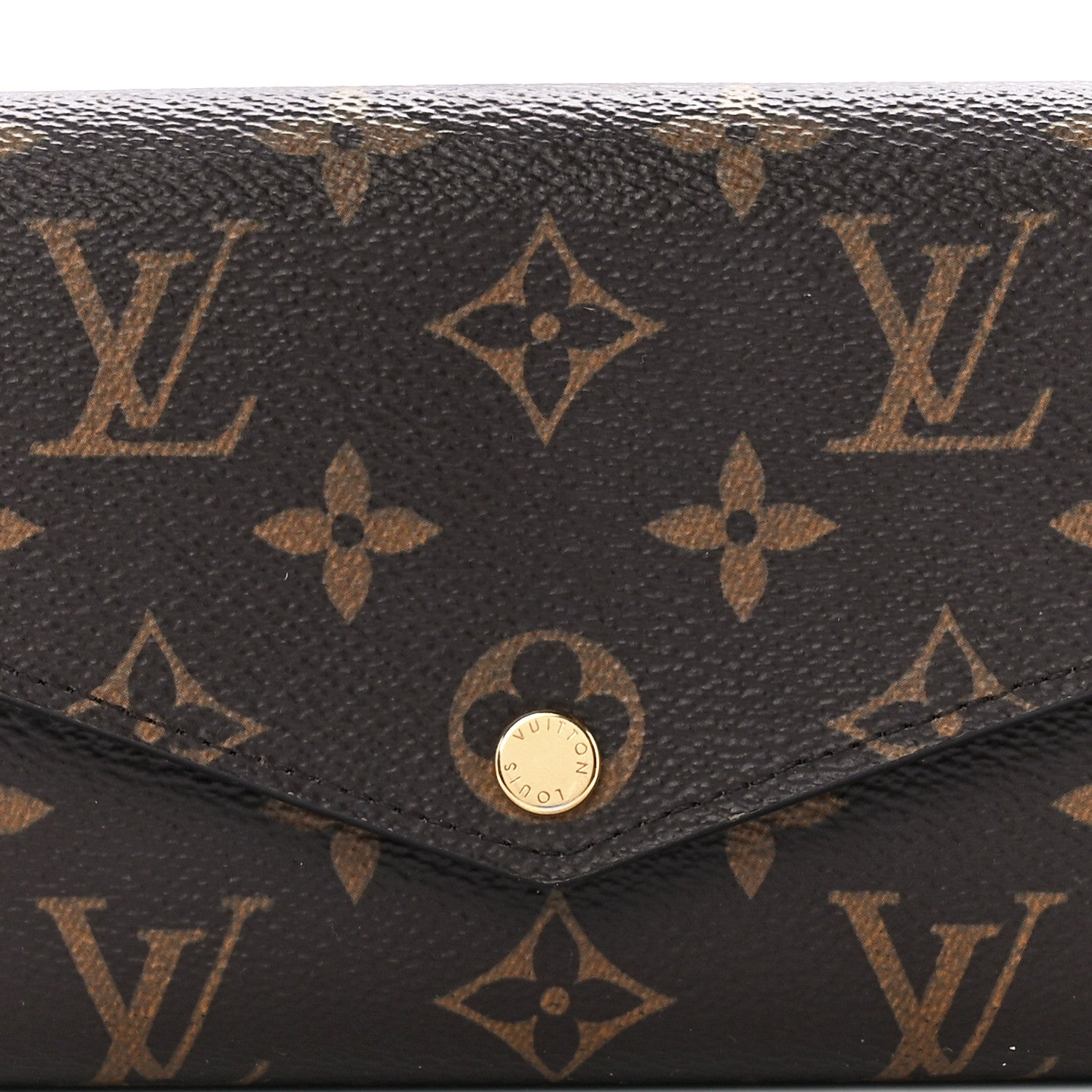 Louis Vuitton Monogram Sarah Wallet NM Coquelicot 8 of 11