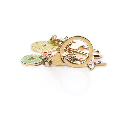 Louis Vuitton Enamel Looping Key Chain Bag Charm Multicolor 3 of 3