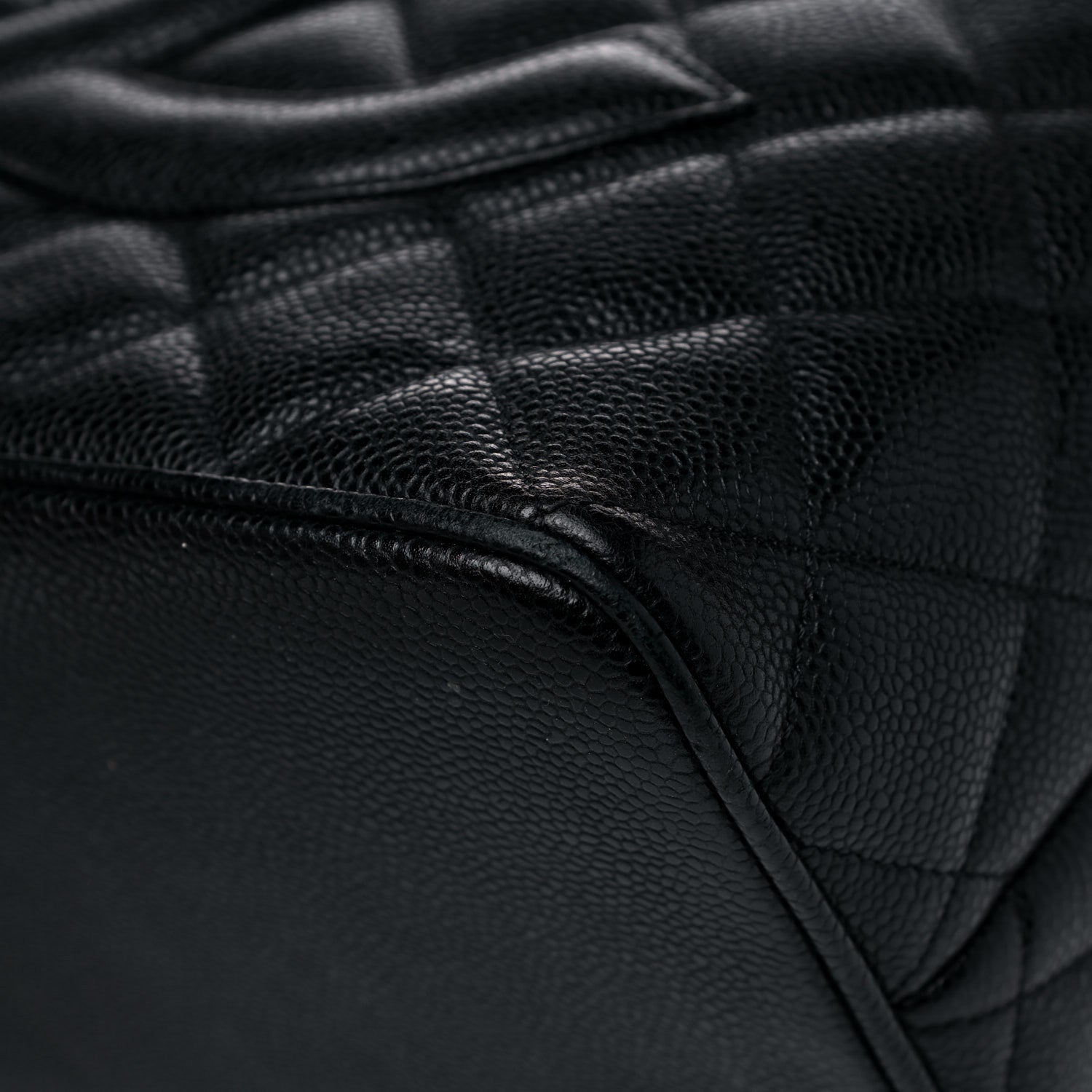 Chanel Caviar Quilted Medallion Tote Black 11 of 14
