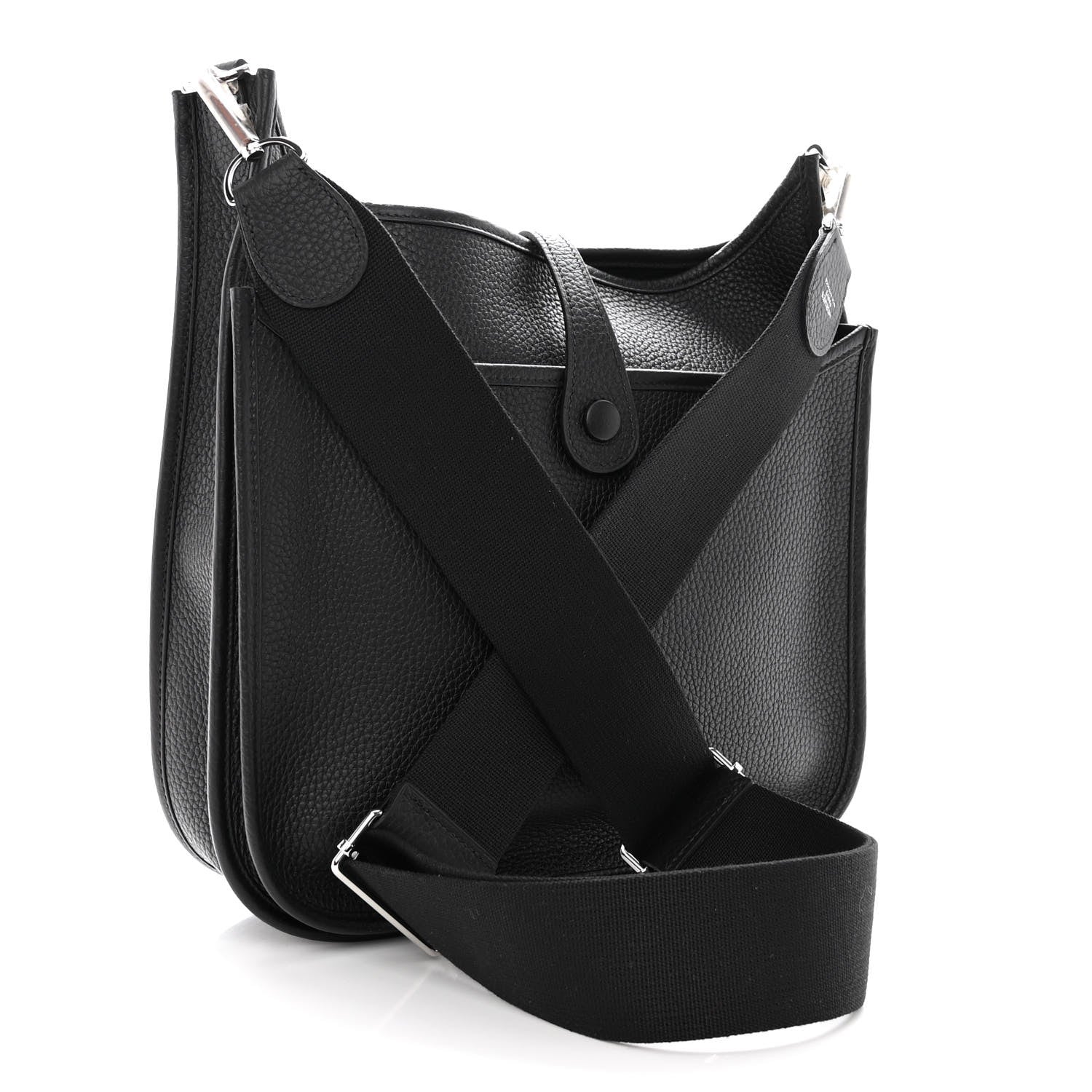 Hermes Taurillon Clemence Evelyne III PM Black 3 of 9