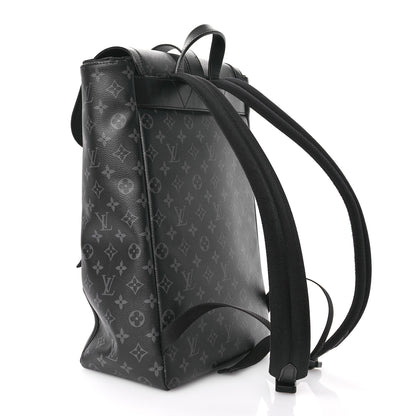 Louis Vuitton Monogram Eclipse Saumur Backpack 3 of 10