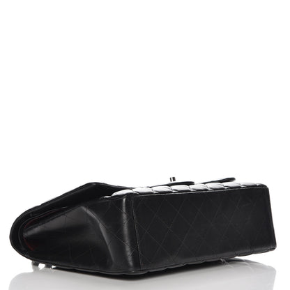 Chanel Lambskin Quilted Maxi Double Flap Black 5 of 9