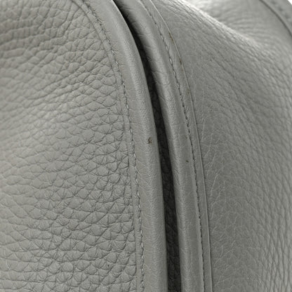 Hermes Taurillon Clemence Evelyne III PM Gris Mouette 13 of 13