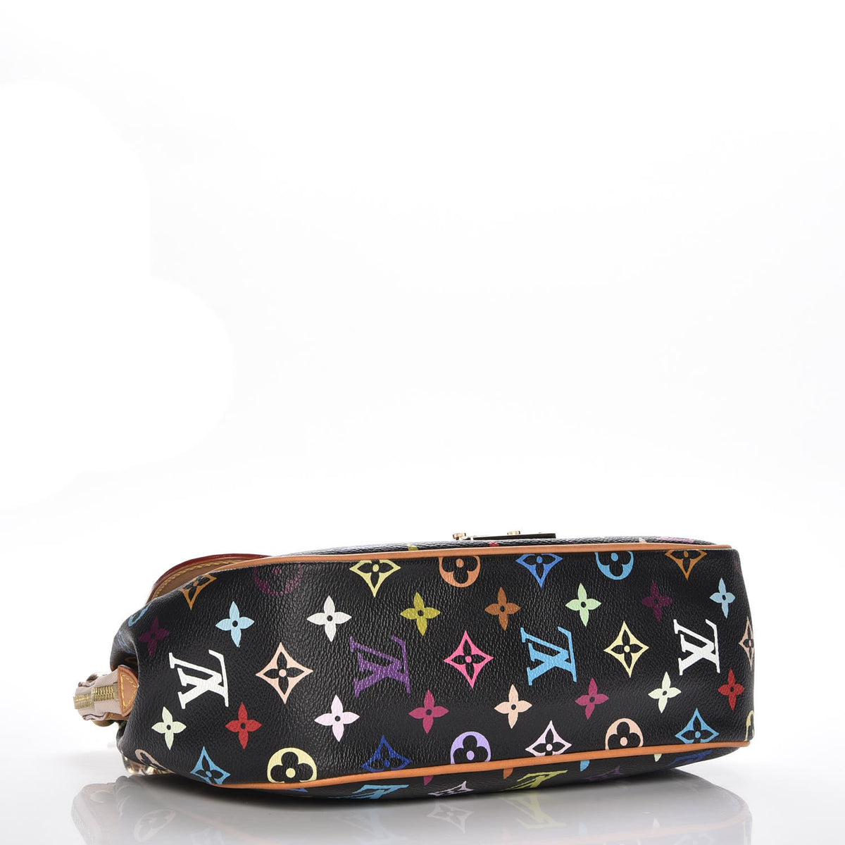Louis Vuitton Monogram Multicolor Gracie MM Black 4 of 7