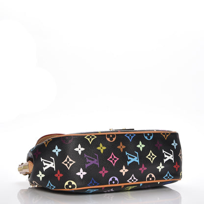 Louis Vuitton Monogram Multicolor Gracie MM Black 4 of 7