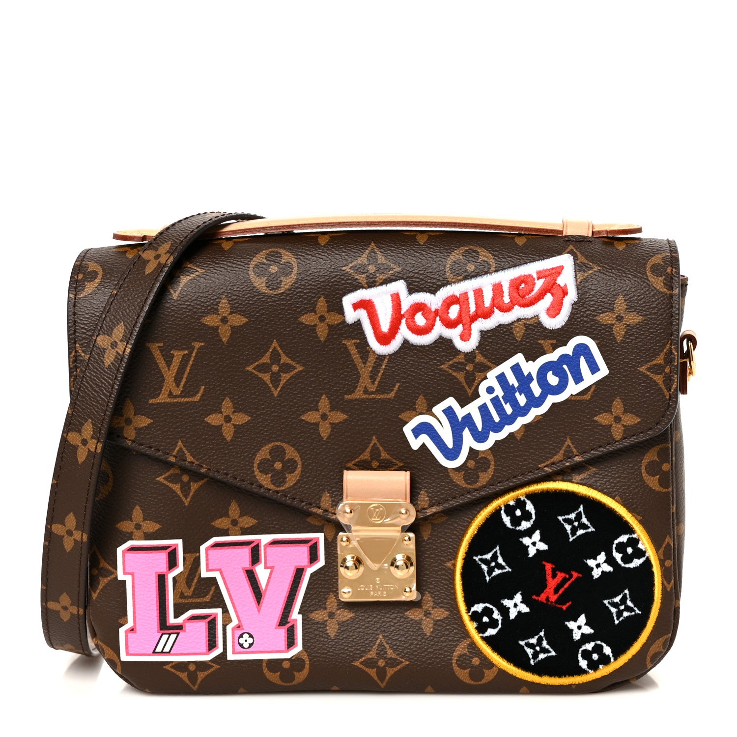 Louis Vuitton Monogram Patches Pochette Metis 1 of 13