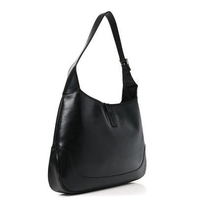 Gucci Calfskin Jackie O Hobo Black 3 of 10