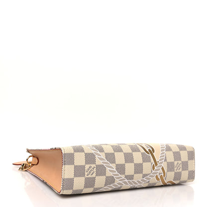Louis Vuitton Damier Azur Nautical Toiletry Pouch On Chain 4 of 9