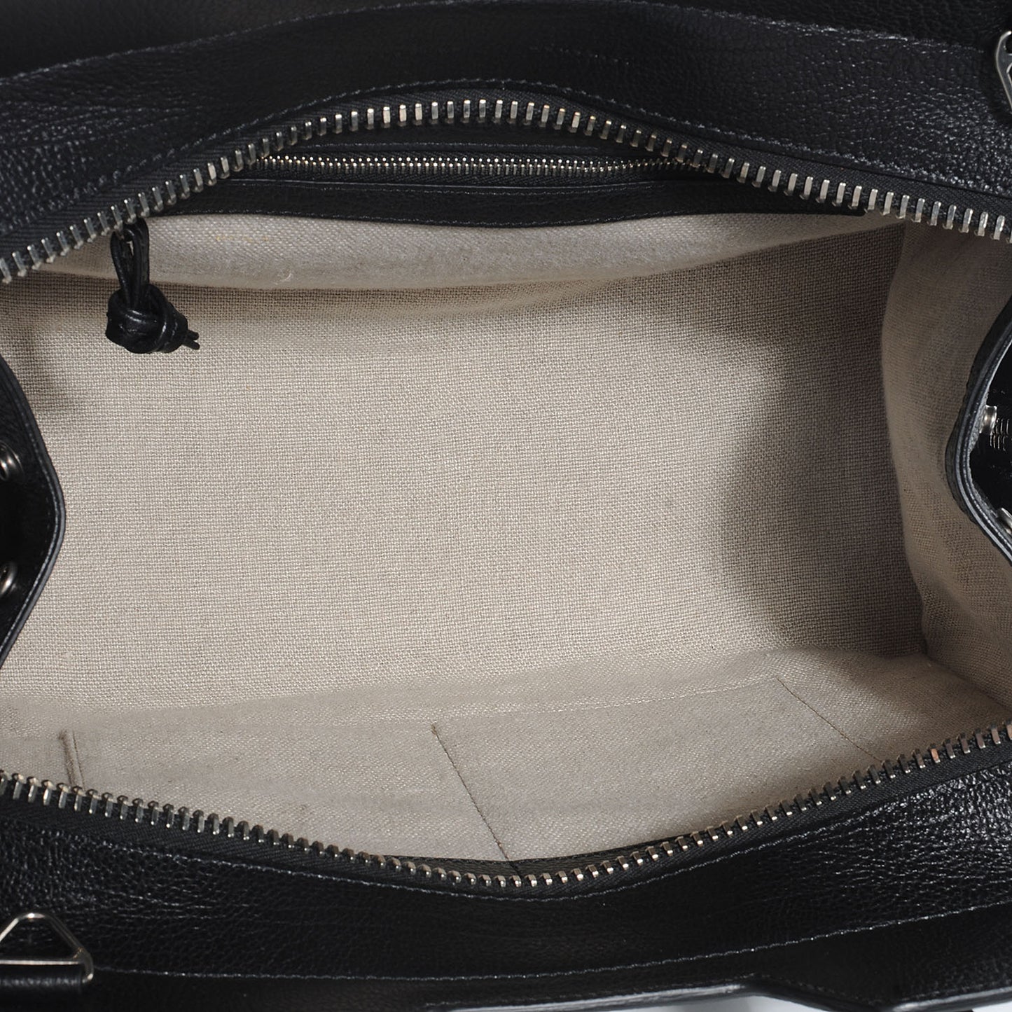 Leather PS13 Large Satchel Black