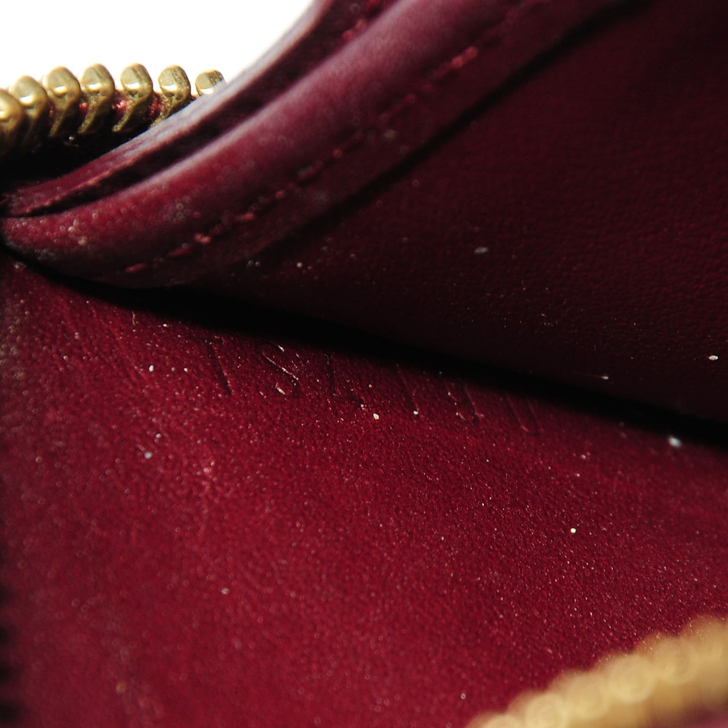Vernis Zippy Coin Purse Wallet Rouge Fauviste