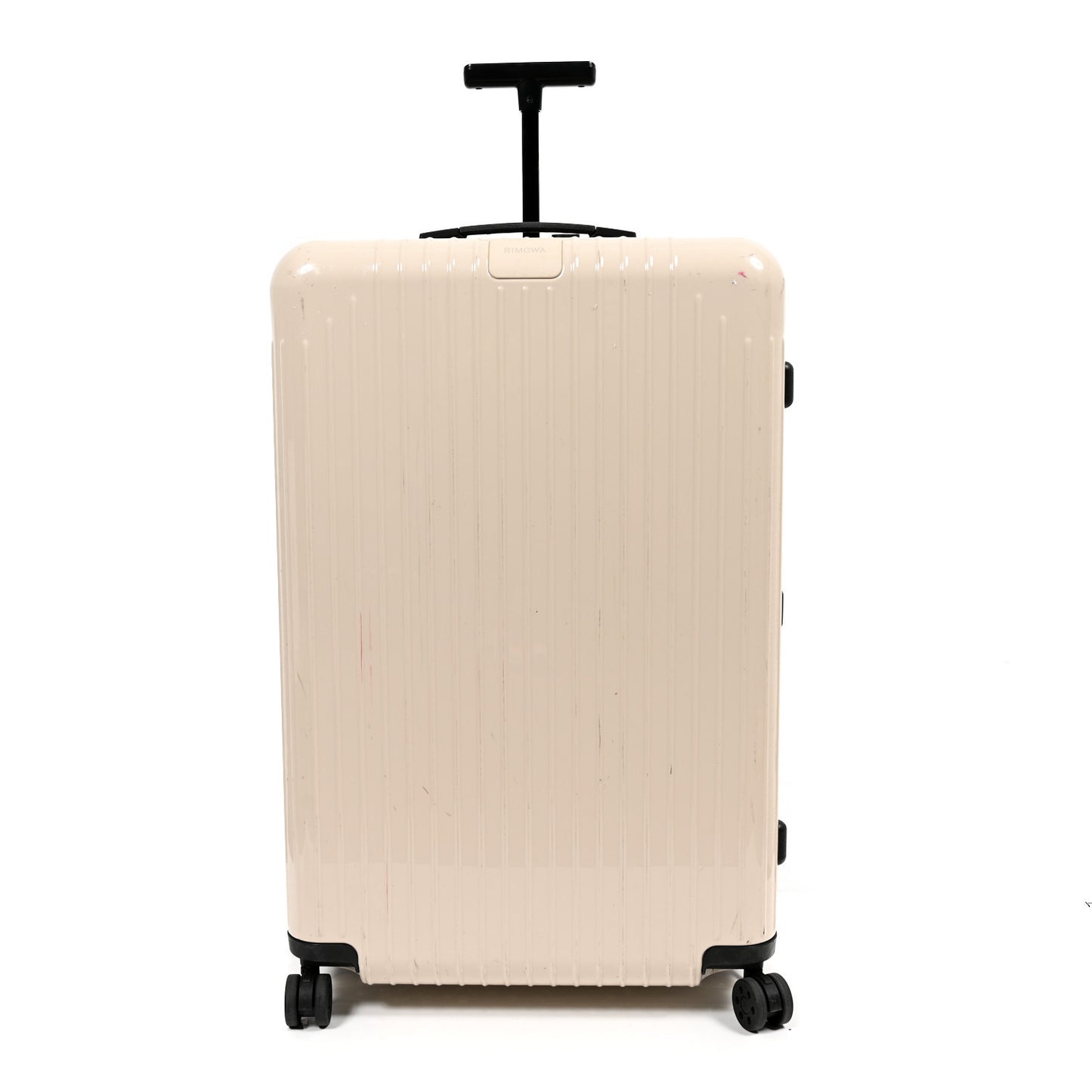 Gloss Polycarbonate Essential Lite Check-In L Ivory Beige