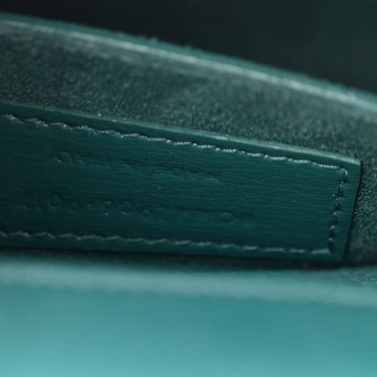 Saint Laurent Calfskin Medium Monogram Sunset Malachite 7 of 10