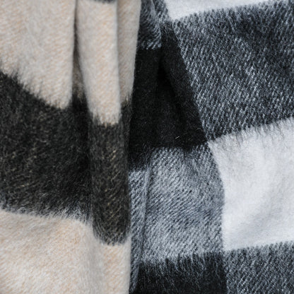 Burberry Cashmere Giant Heritage Check Fringe Scarf Camel 3 of 5