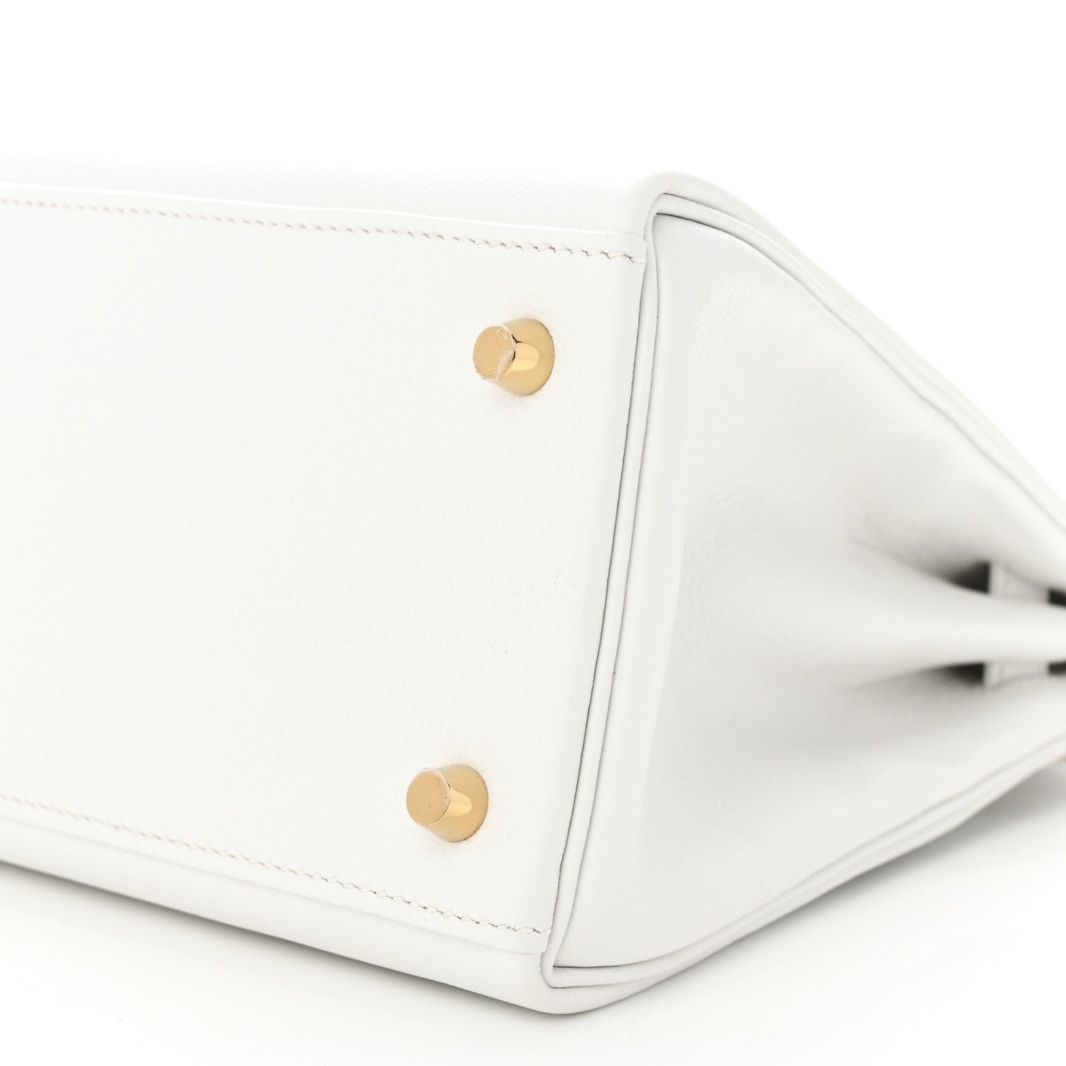 Hermes Evercolor Kelly Retourne 28 White 10 of 11