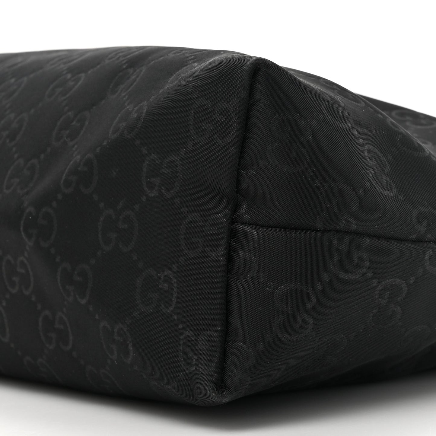 Nylon Monogram Messenger Black