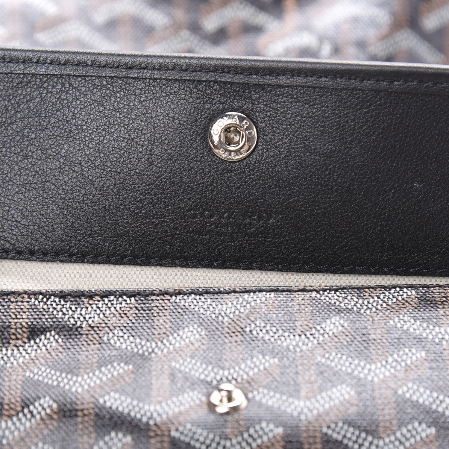 Goyard Goyardine Saint Louis PM Black 7 of 11
